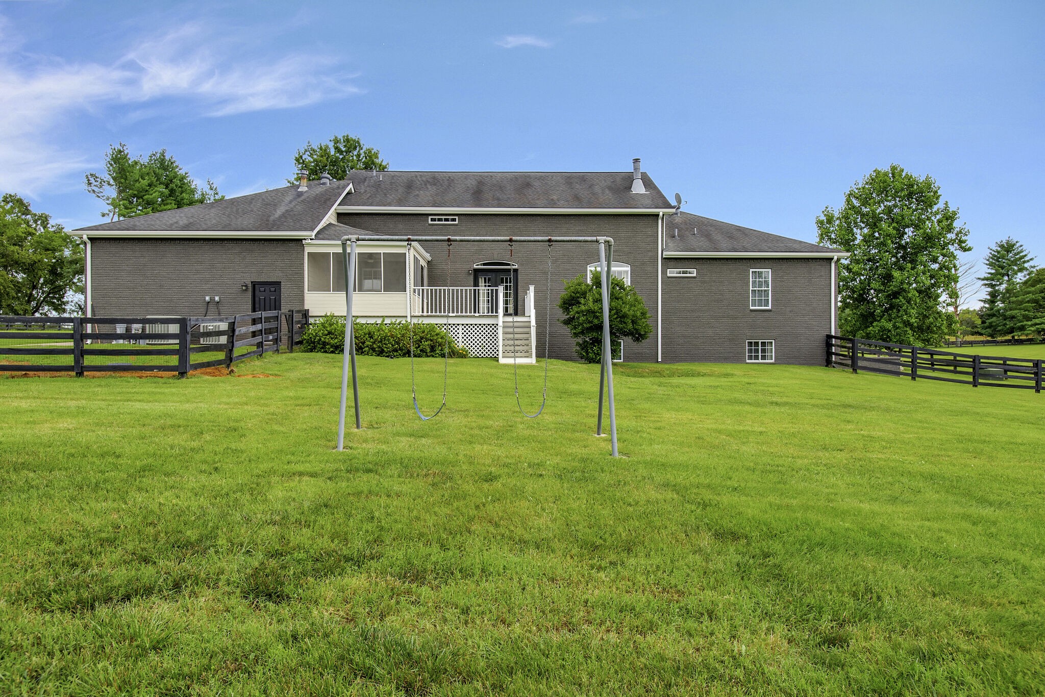 1576 Old Hillsboro Road Franklin, TN 37069 - Photo 61 of 66 a view of a house with a yard and a garden