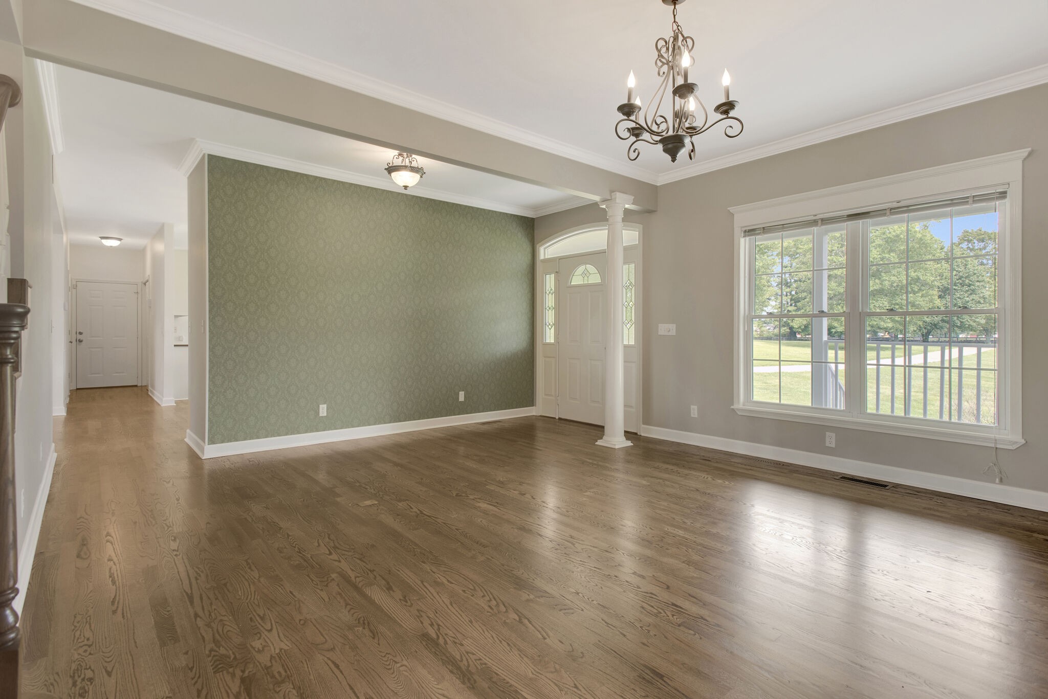 1576 Old Hillsboro Road Franklin, TN 37069 - Photo 8 of 66 a view of livingroom with window hardwood floor and ceiling window