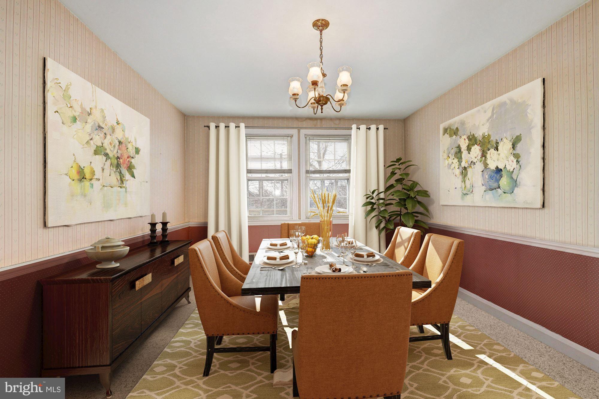 429 Whitfield Road Baltimore, MD 21228 - Photo 6 of 33 Dining Room (virtual staged)