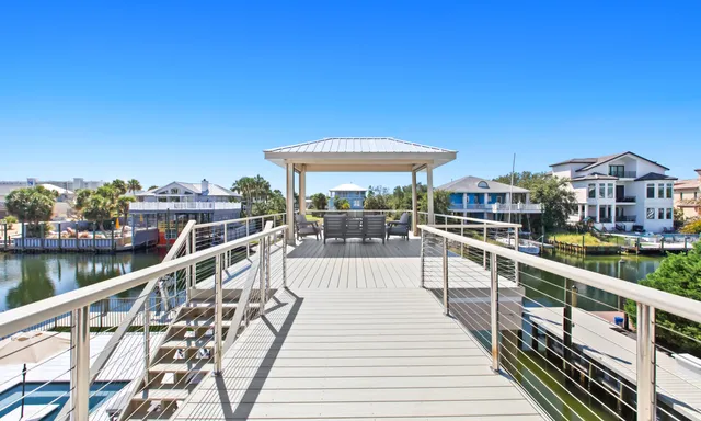 a view of a building with street view
