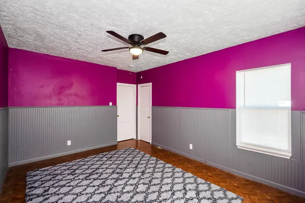 a very nice looking room with a large window