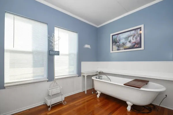 a room with a couch and a window