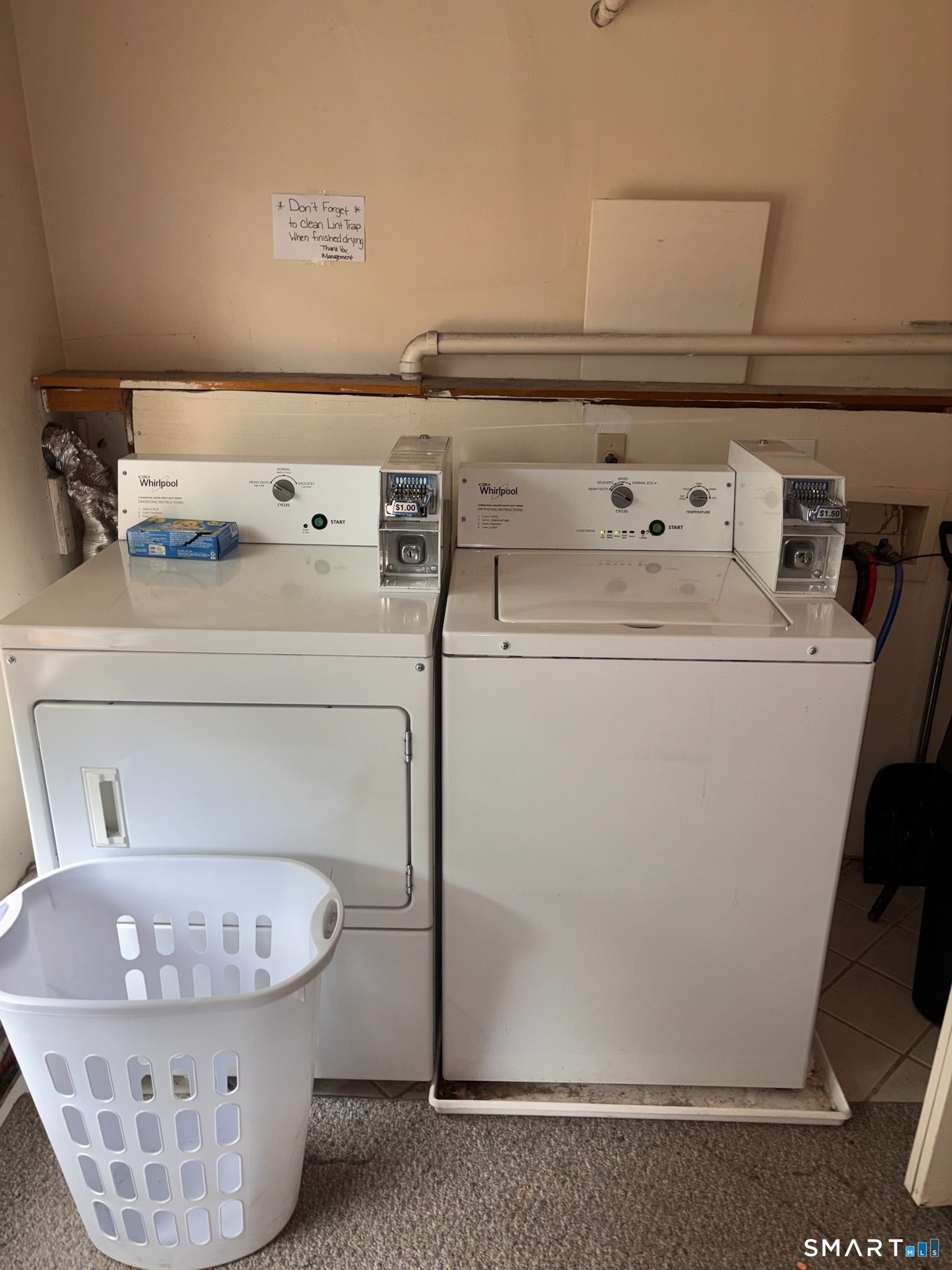 123 Old Norwich Road Quaker Hill, CT 06375 - Photo 7 of 7 a utility room with dryer and washer