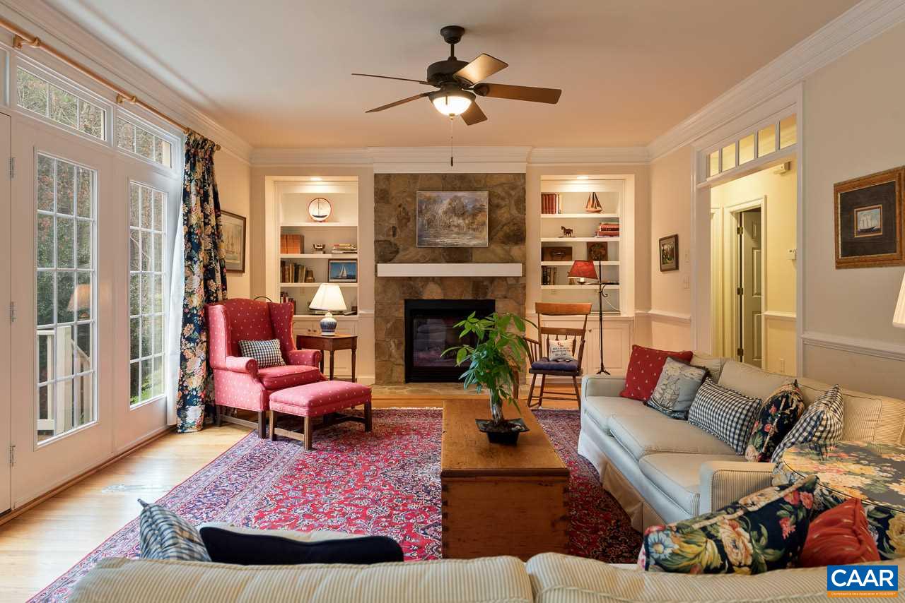 3392 Darby Road Keswick, VA 22947 - Photo 3 of 23 a living room with furniture fireplace and a window