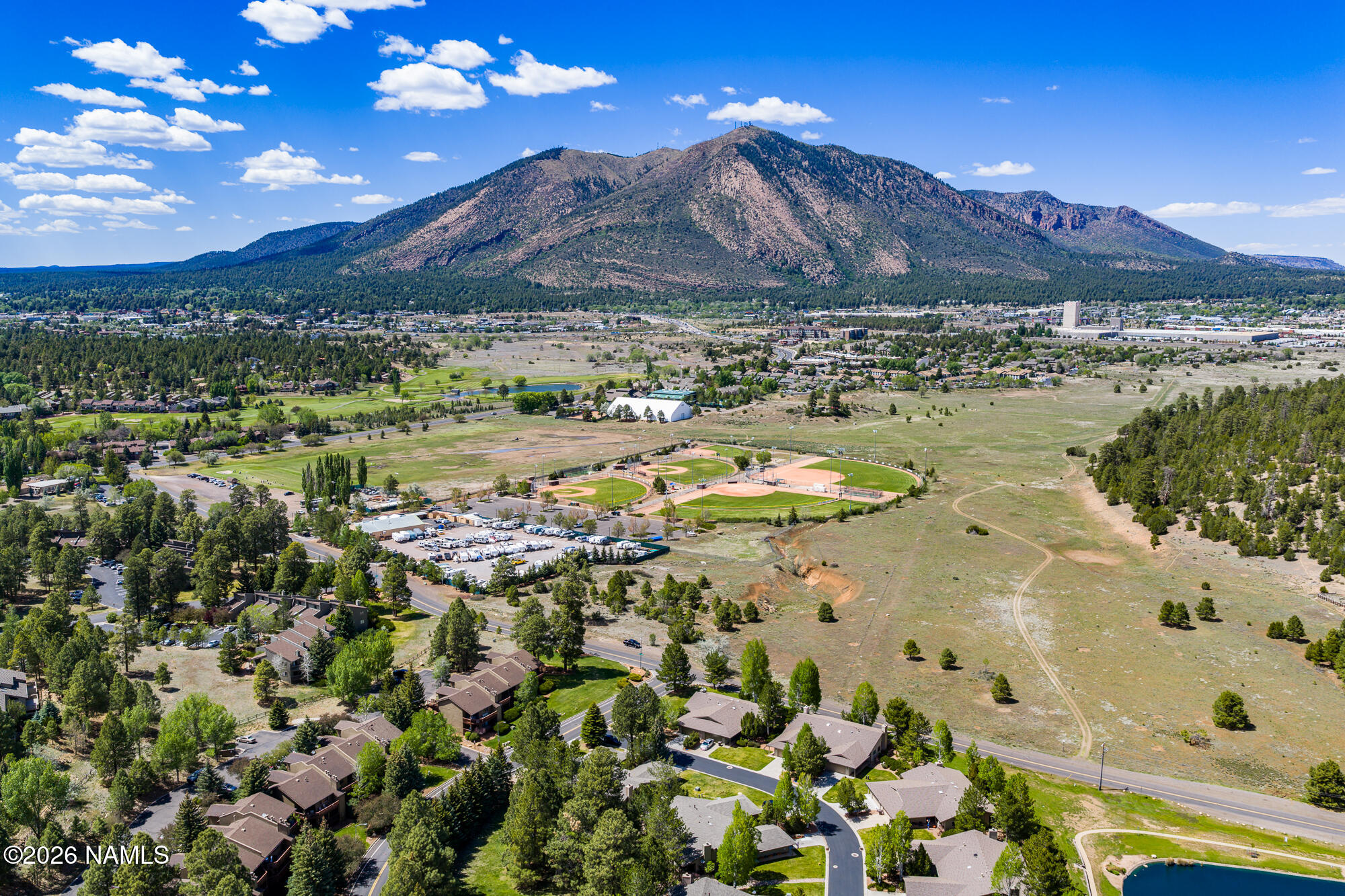 6000 East Laurel Loop, Unit 11 Flagstaff, AZ 86004 - Photo 51 of 54 a view of a lake with a mountain