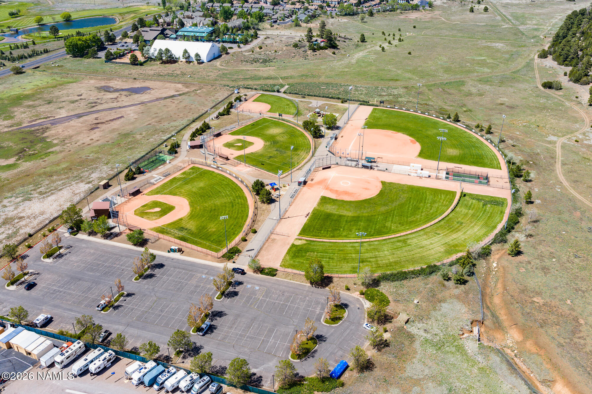 6000 East Laurel Loop, Unit 11 Flagstaff, AZ 86004 - Photo 53 of 54 an aerial view of a swimming pool