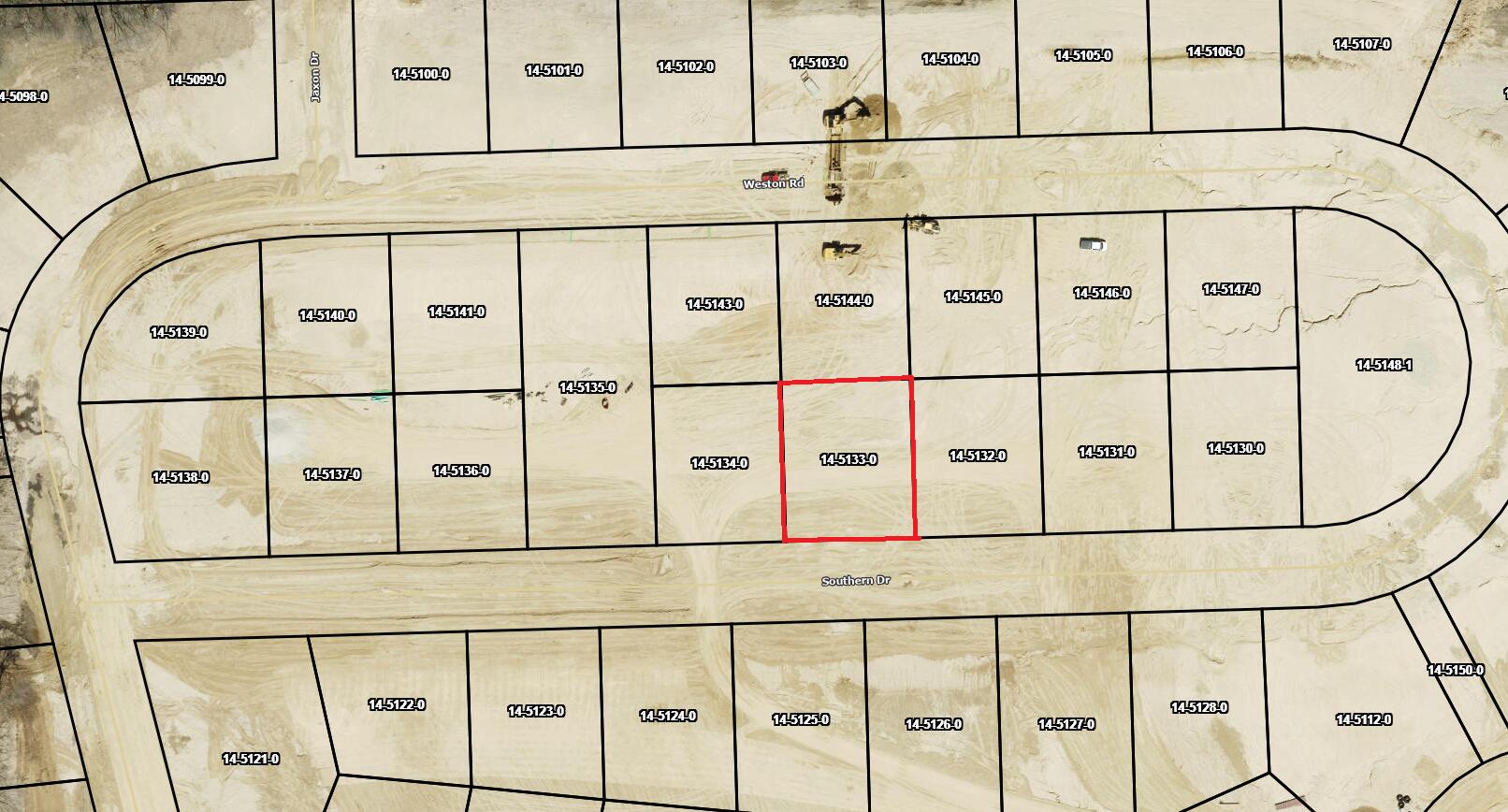 253 Southern Dr gis lot pic