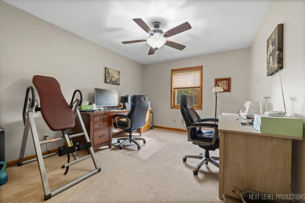 4381 North St Route Leland, IL 60531 - Photo 21 of 36 a work room with furniture and windows