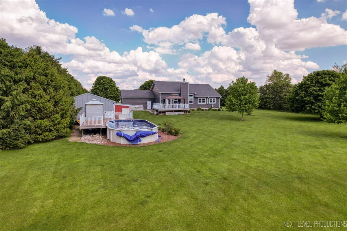 4381 North St Route Leland, IL 60531 - Photo 6 of 36 a aerial view of a house