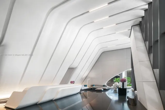 a view of entryway and livingroom