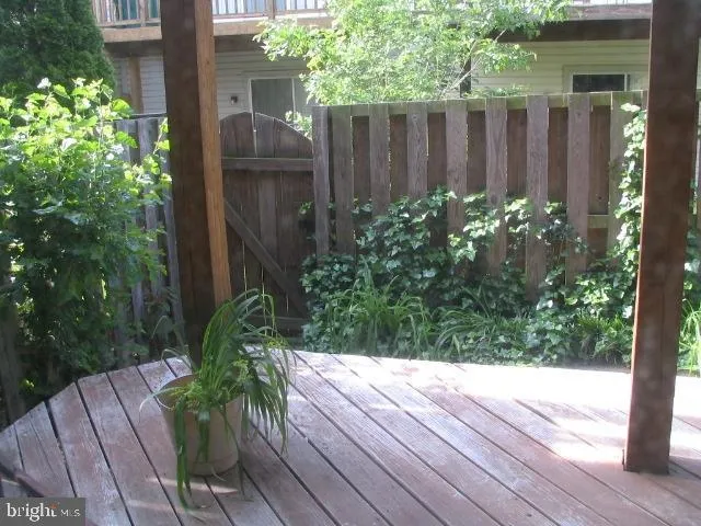 a backyard of a house