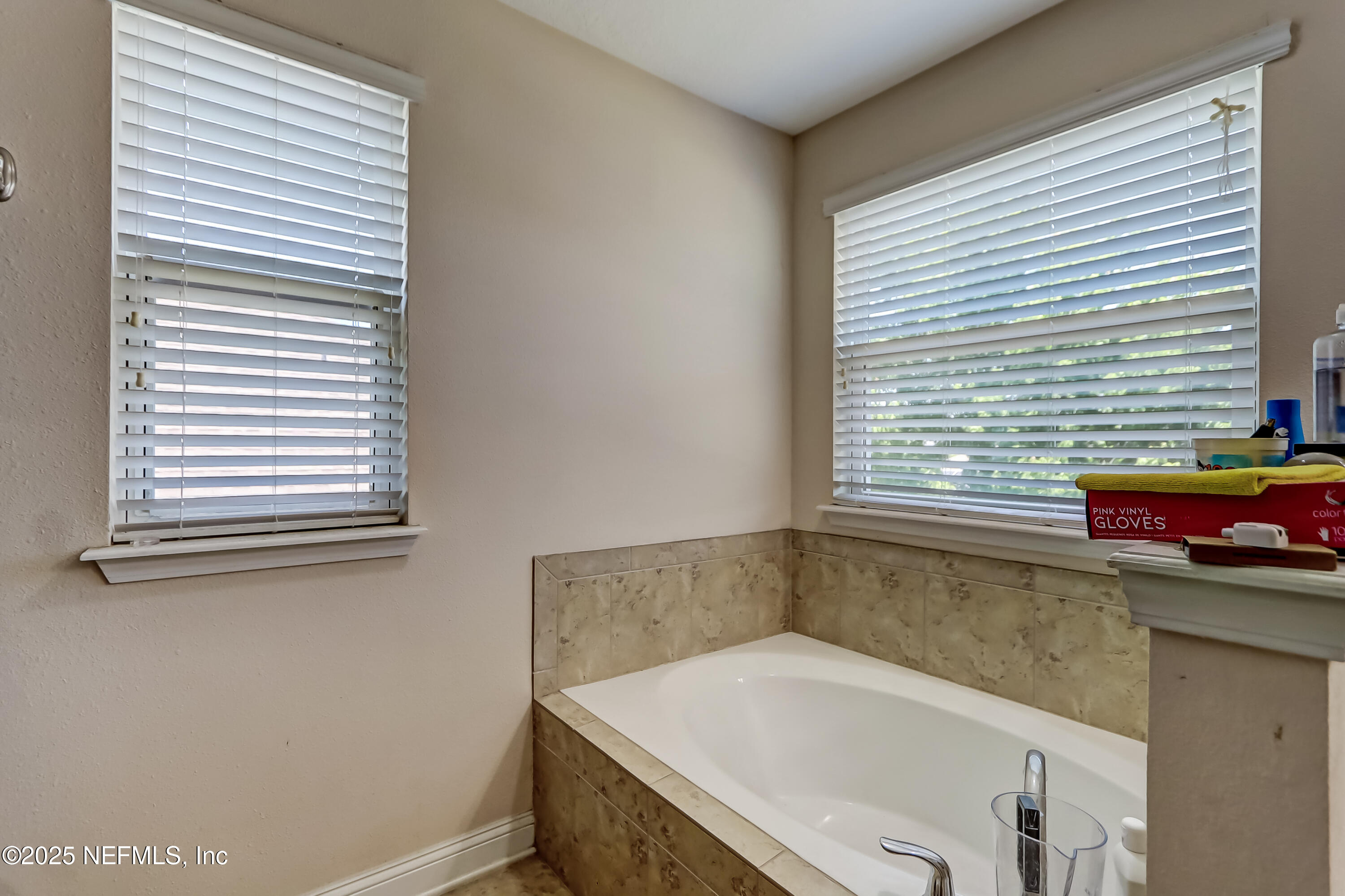 1071 Wetland Ridge Circle Middleburg, FL 32068 - Photo 25 of 41 a bathroom with a tub a sink and a window