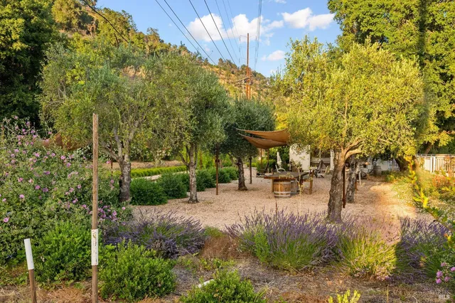 a view of a roof deck
