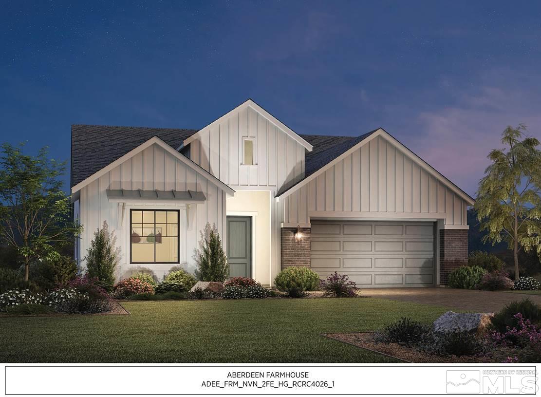 12229 Pewter Point Street, Unit HOMESITE 44 Reno, NV 89521 - Photo 1 of 1 a front view of a house with a yard