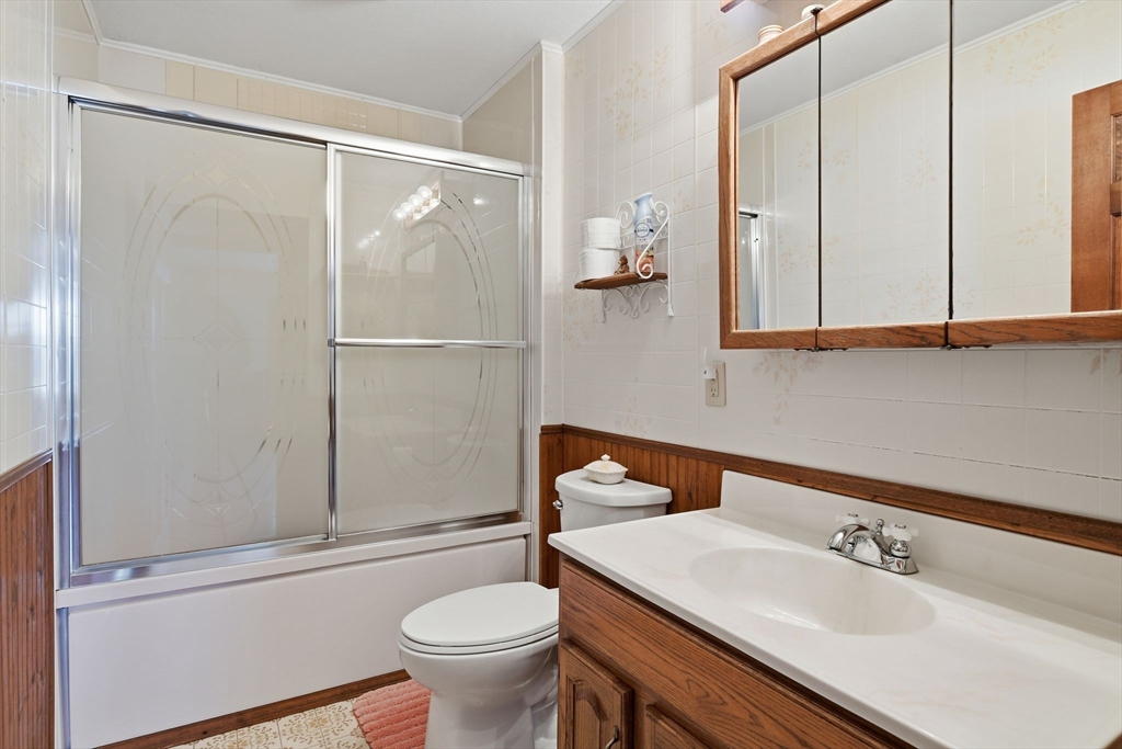 9 East Hill Road Monson, MA 01057 - Photo 27 of 41 a bathroom with a sink and a mirror