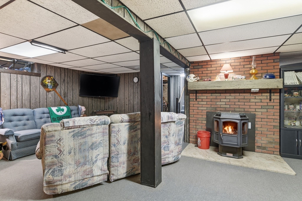 9 East Hill Road Monson, MA 01057 - Photo 34 of 41 a living room with furniture and a fireplace