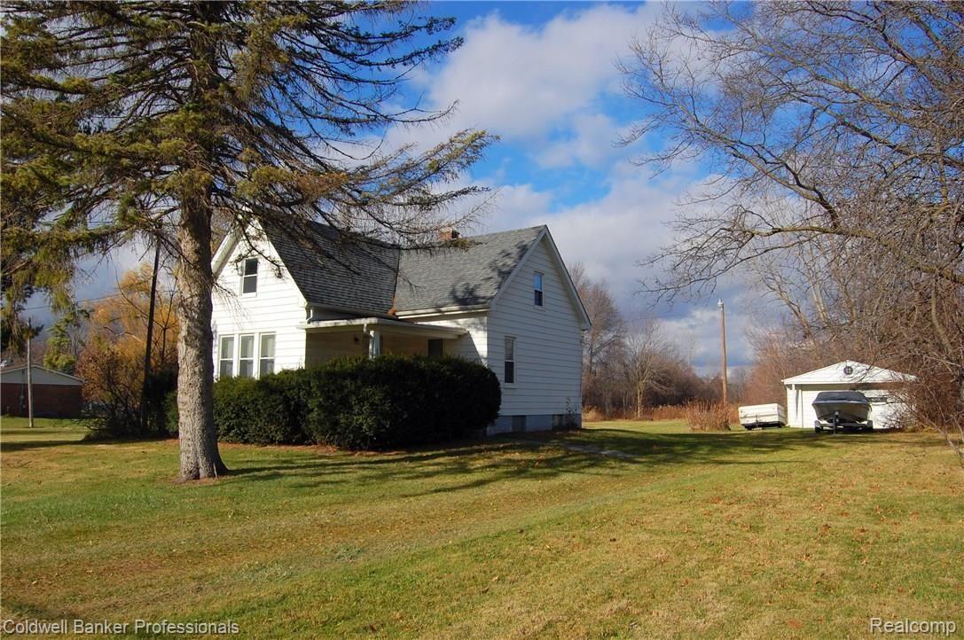 Almost 5 acre homesite. Update or build new!