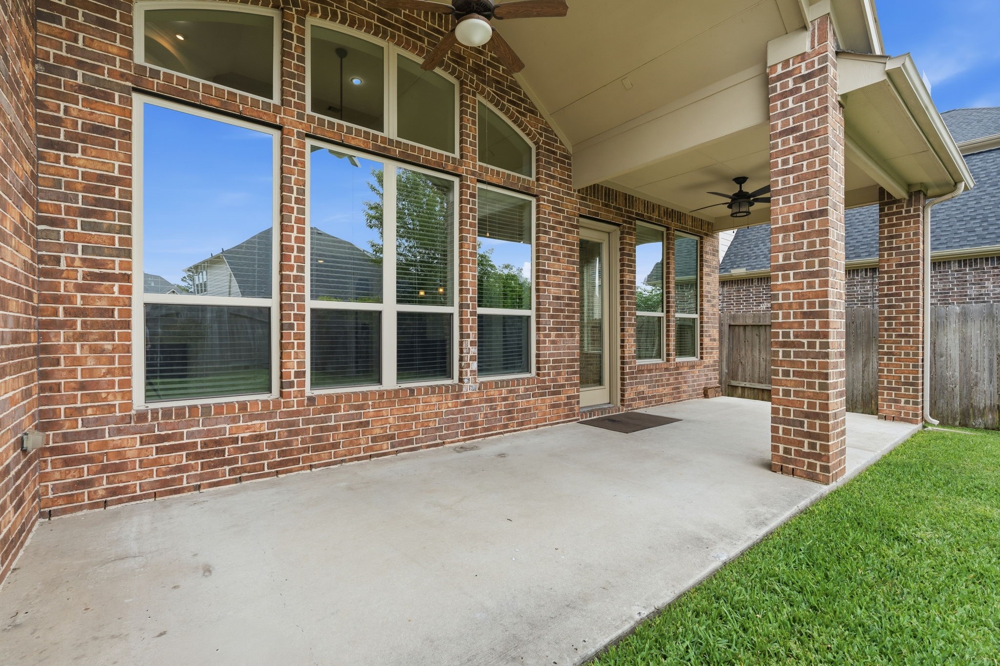 31407 Falling Cedar Court Spring, TX 77386 - Photo 30 of 47 Love the size of this covered patio!