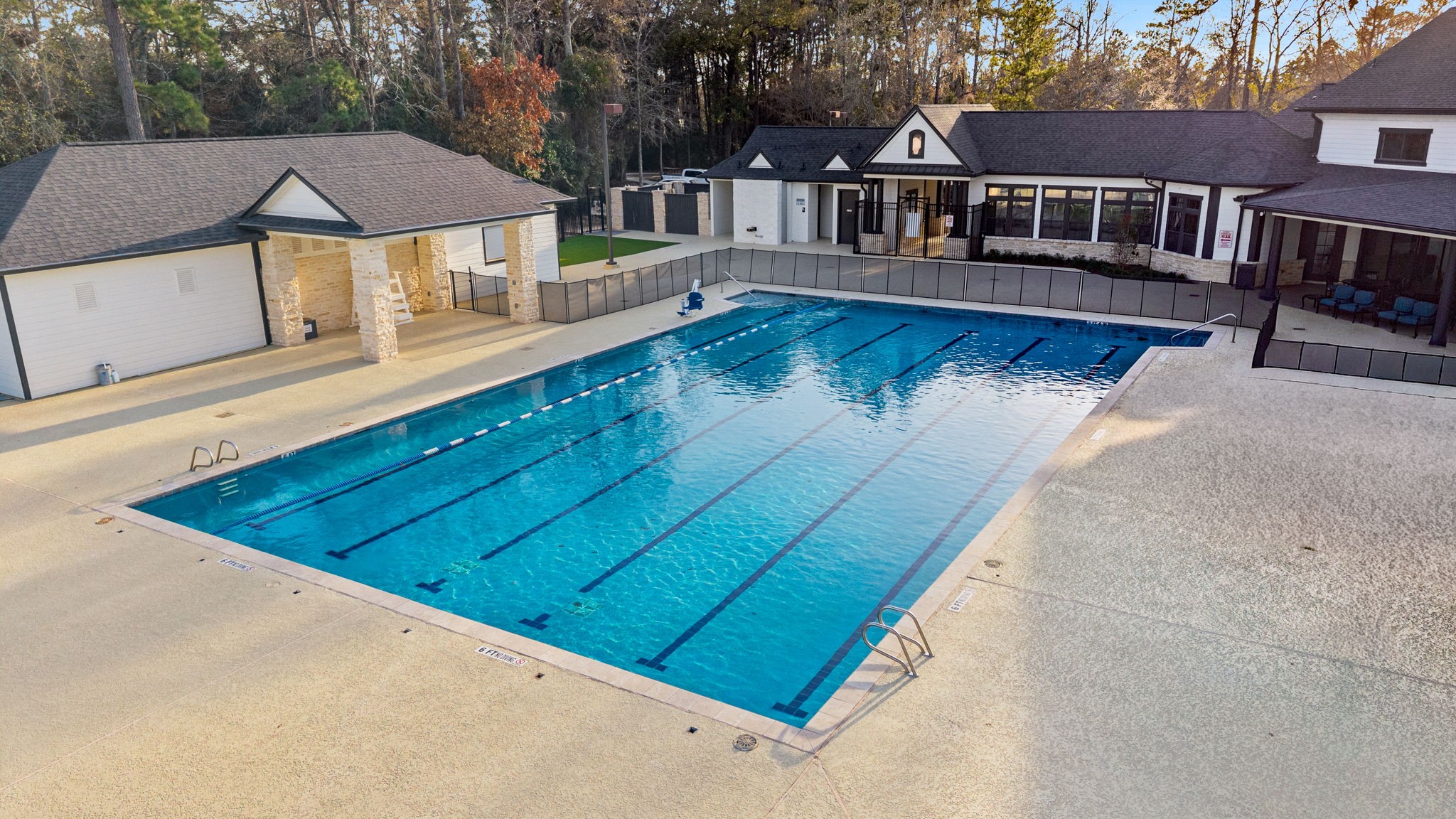 31407 Falling Cedar Court Spring, TX 77386 - Photo 41 of 47 Looking to swim laps? This will do! Be sure to check our list for activities and amenities near by! 3 nearby grocery stores, shopping, 4 nearby movie theaters, 3 major highways nearby, 30 minutes to IAH and 40 minutes to downtown Houston!