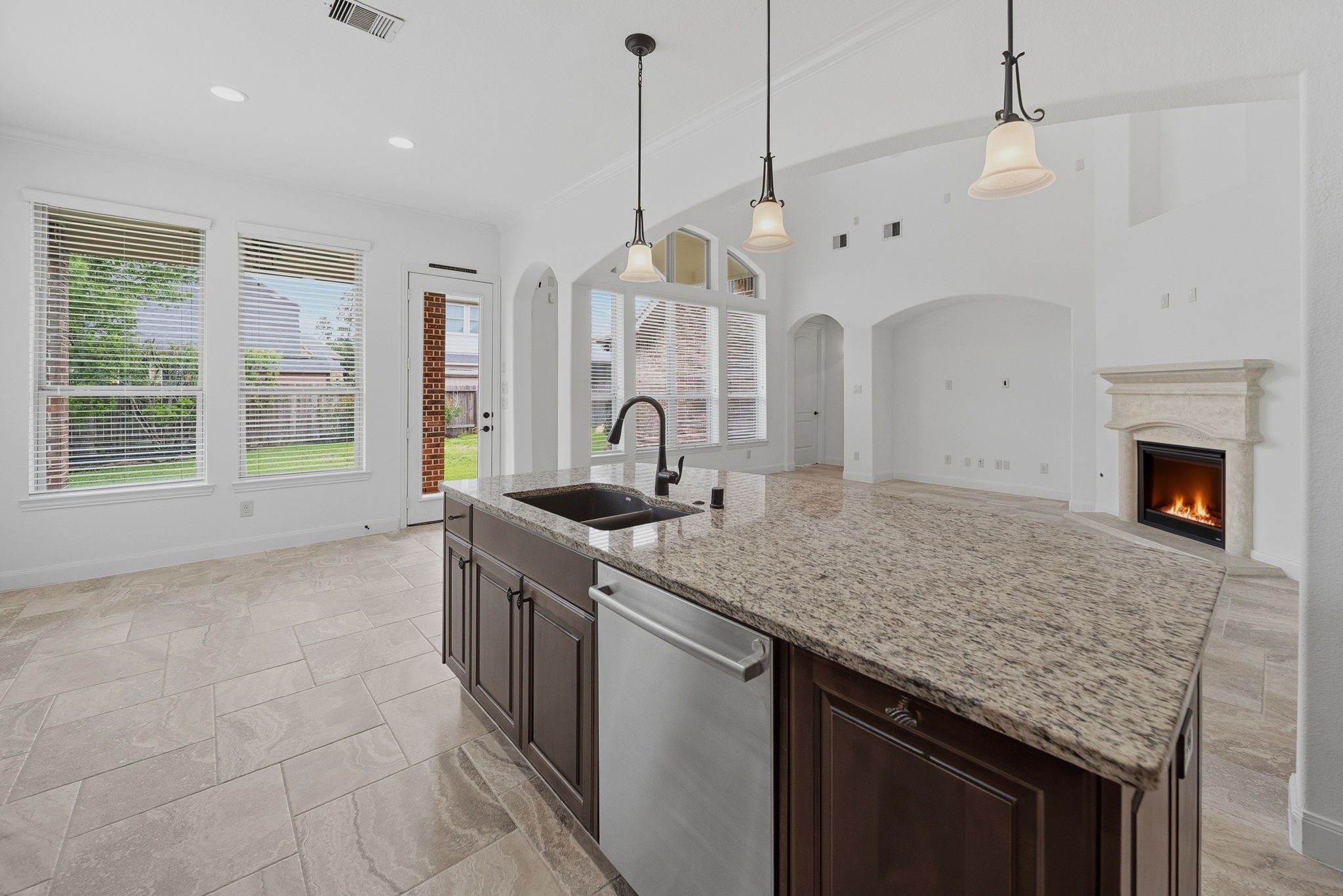 31407 Falling Cedar Court Spring, TX 77386 - Photo 9 of 47 While in the kitchen, you can also enjoy the backyard views...keeping an eye on everything!