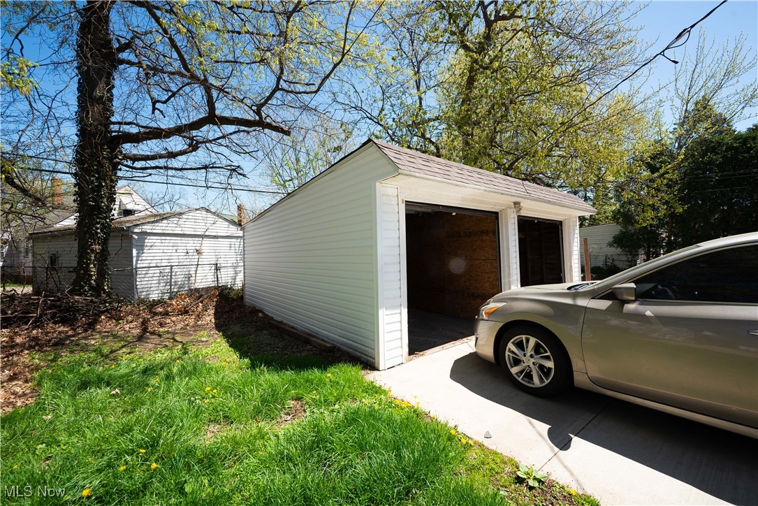 665 Babbitt Road Euclid, OH 44123 - Photo 15 of 17 View of detached garage