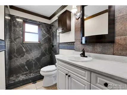 a view of wooden door