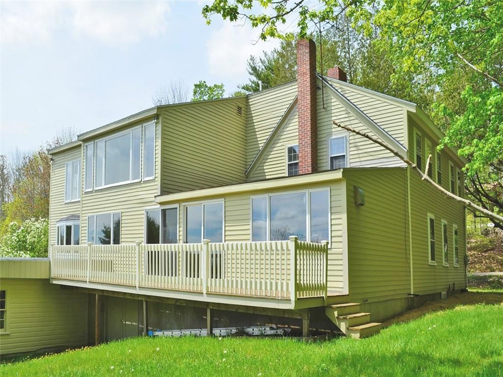 558 River Road Newcastle, ME 04553 - Photo 3 of 19 Rear view of Residence showing deck....