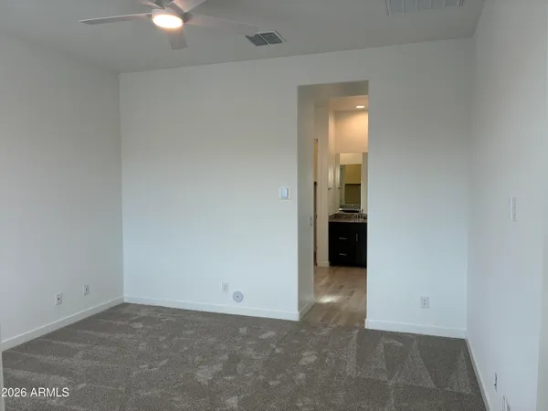 an empty room with an empty space