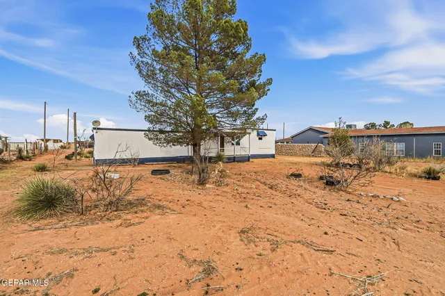 a view of a yard with snow