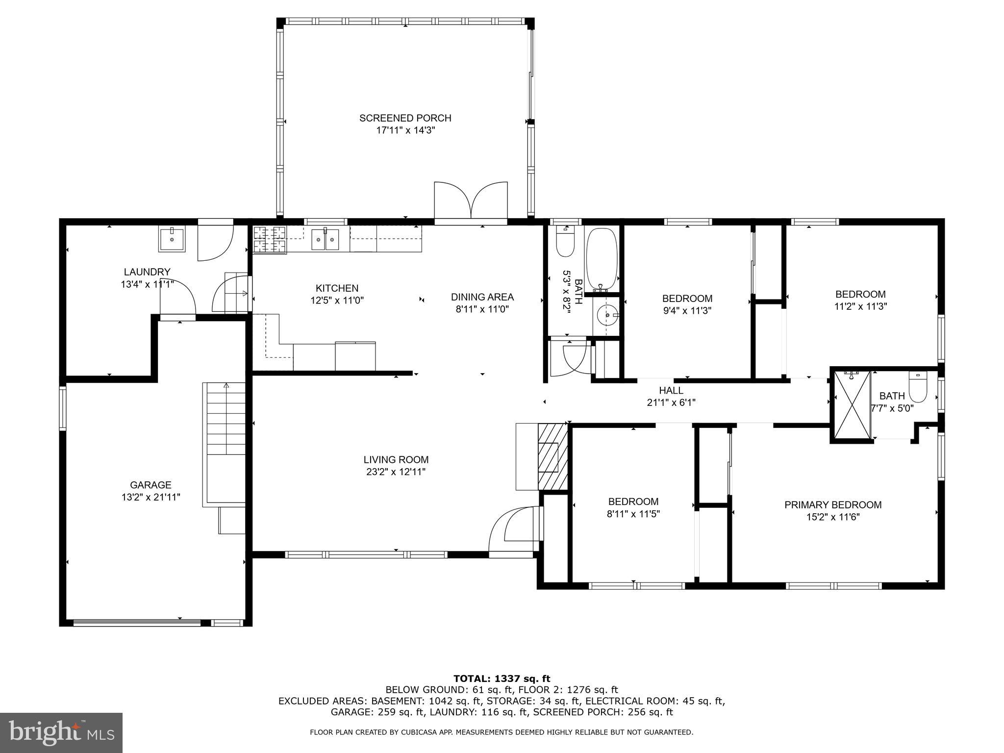 2411 Ruth Avenue Sparrows Point, MD 21219 - Photo 42 of 43 a picture of a floor plan