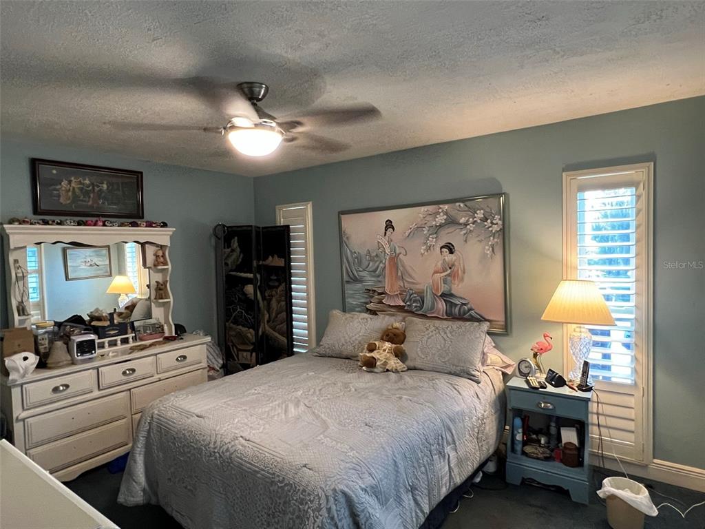 6319 Cocoa Lane Apollo Beach, FL 33572 - Photo 31 of 37 a bedroom with a bed and a large mirror