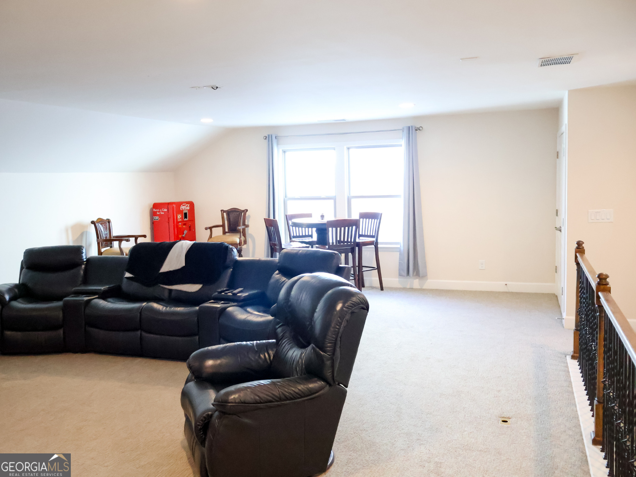 218 Florence Road Peachtree City, GA 30269 - Photo 35 of 47 a living room with furniture a window and a couch