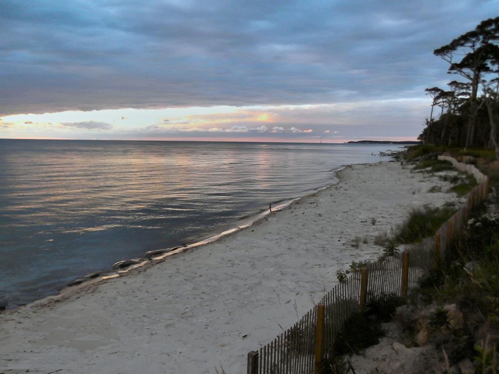 a view of ocean view with beach