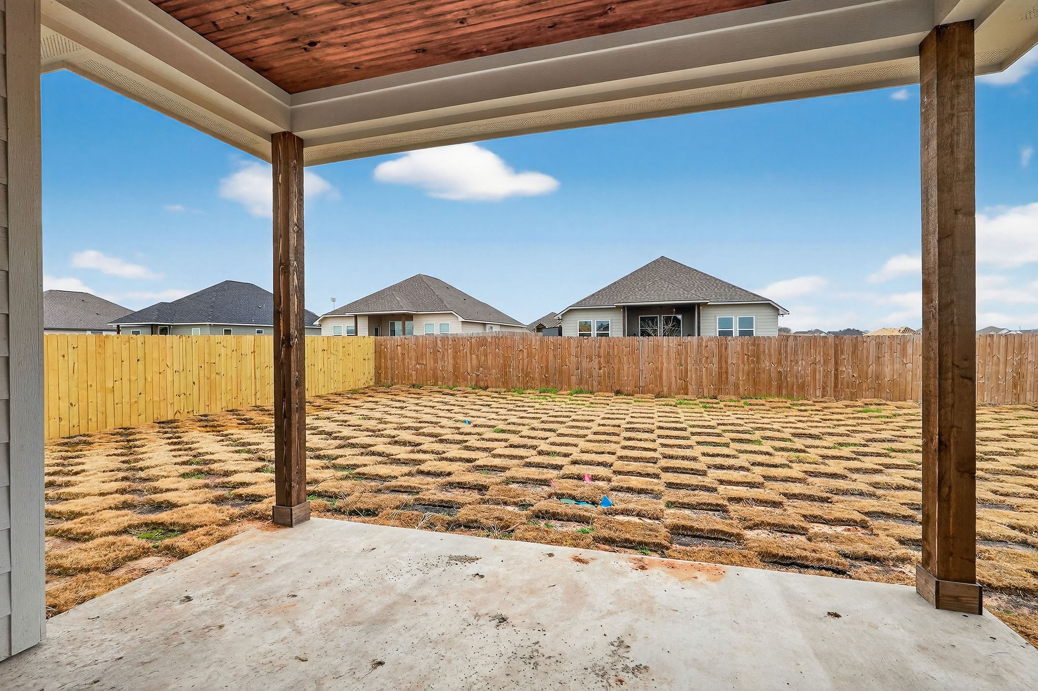 200 Orchard Cove Snook, TX 77879 - Photo 37 of 45 a view of a balcony with an ocean view