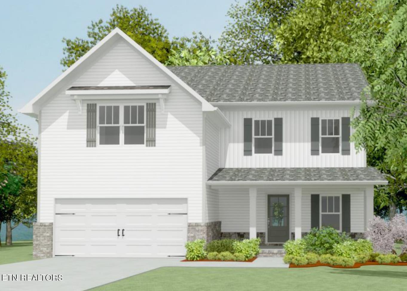 9420 Liberty Bell Road, Unit LOT 135 Powell, TN 37849 - Photo 1 of 2 Brisol-Craftsman-Front-Rendering