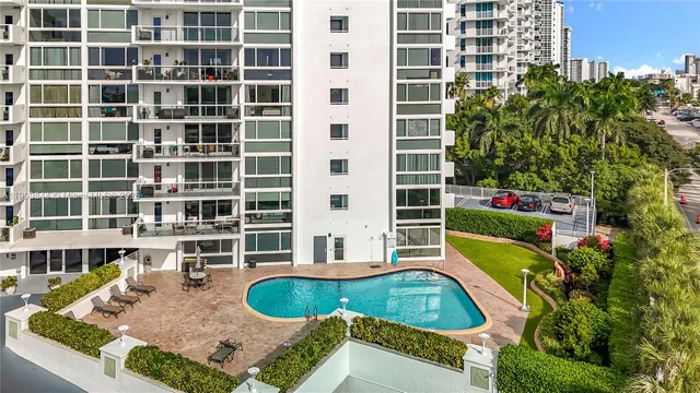 a view of a balcony with patio