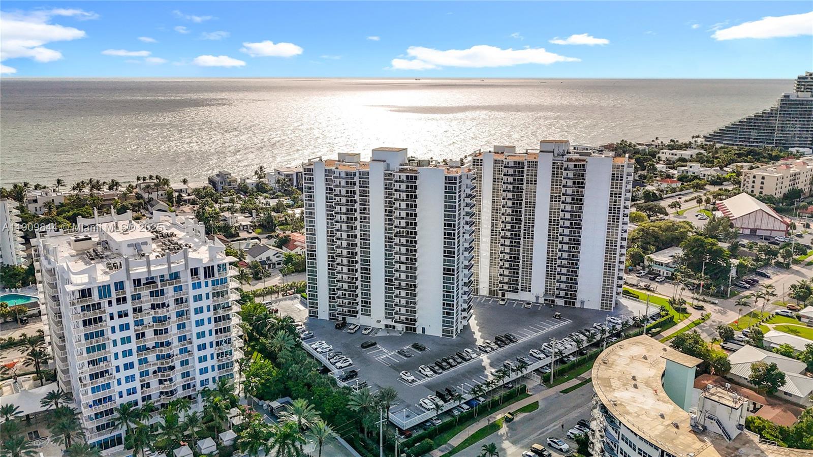 2715 North Ocean Boulevard, Unit 15D Fort Lauderdale, FL 33308 - Photo 50 of 57 a view of a city with tall buildings
