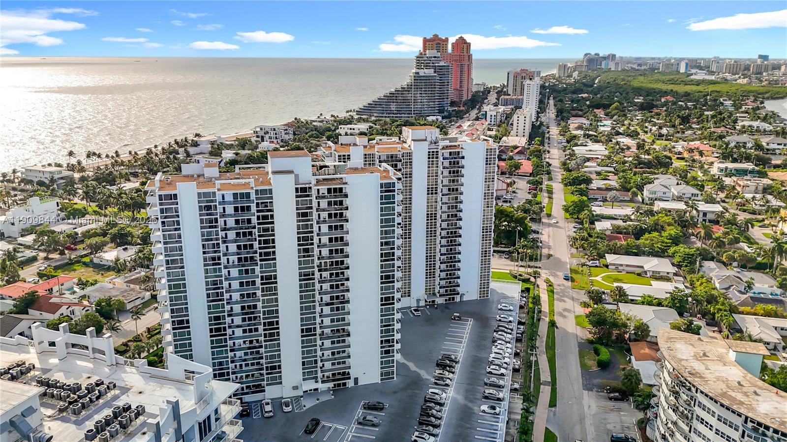 2715 North Ocean Boulevard, Unit 15D Fort Lauderdale, FL 33308 - Photo 51 of 57 a city view with tall buildings