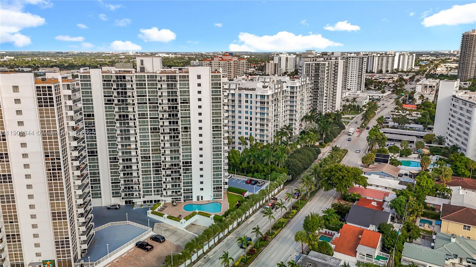 2715 North Ocean Boulevard, Unit 15D Fort Lauderdale, FL 33308 - Photo 53 of 57 a view of a city with tall buildings