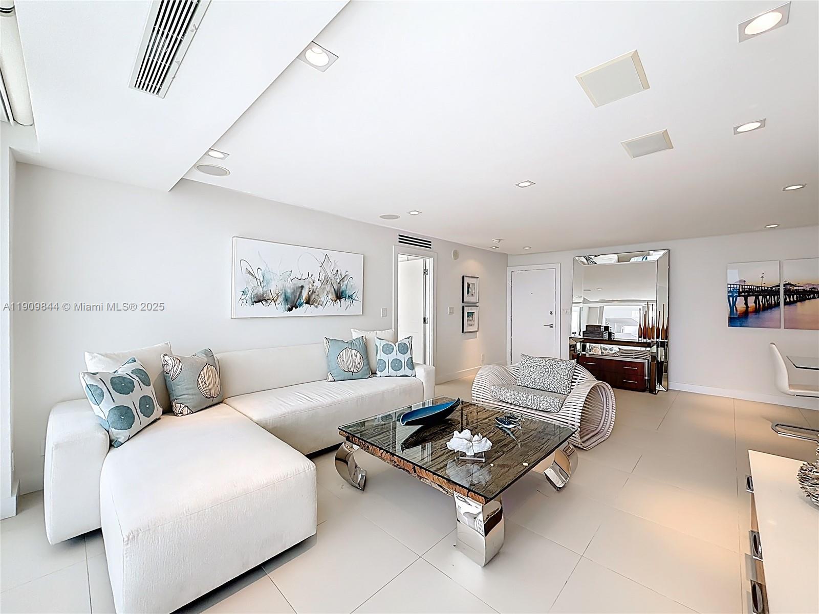 2715 North Ocean Boulevard, Unit 15D Fort Lauderdale, FL 33308 - Photo 7 of 57 a living room with furniture