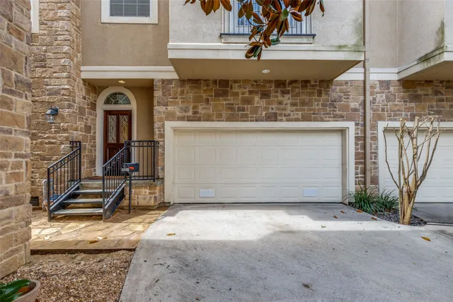a view of a fireplace