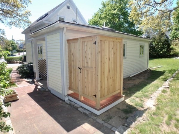 5 Laurel Avenue Oak Bluffs, MA 02557 - Photo 25 of 25 a view of a house with backyard and garden