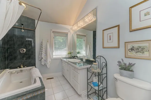 a view of a livingroom with furniture and front door