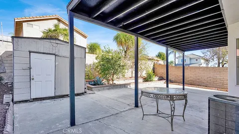 a outdoor space with couch