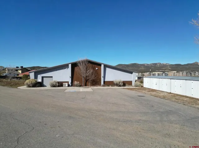 a terrace with a outdoor space