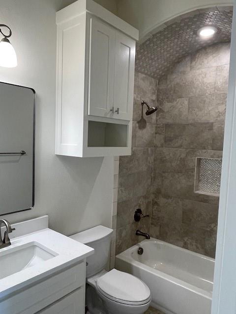 141 Joel Street Springtown, TX 76082 - Photo 17 of 21 a bathroom with a sink toilet and shower