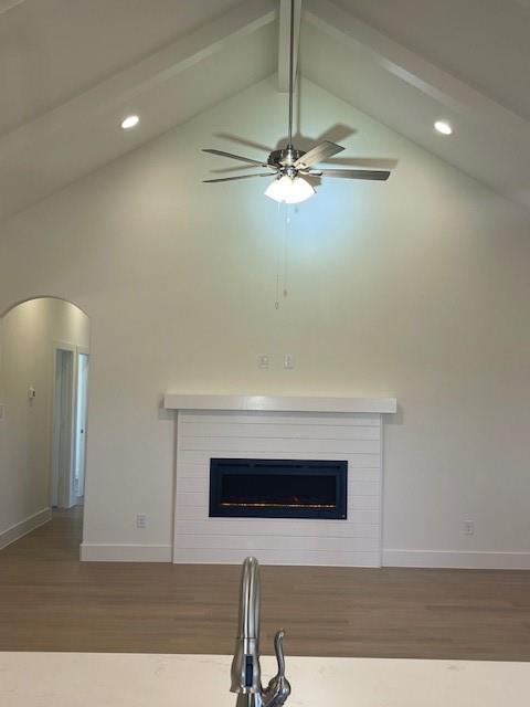 141 Joel Street Springtown, TX 76082 - Photo 7 of 21 a view of a livingroom with a fireplace