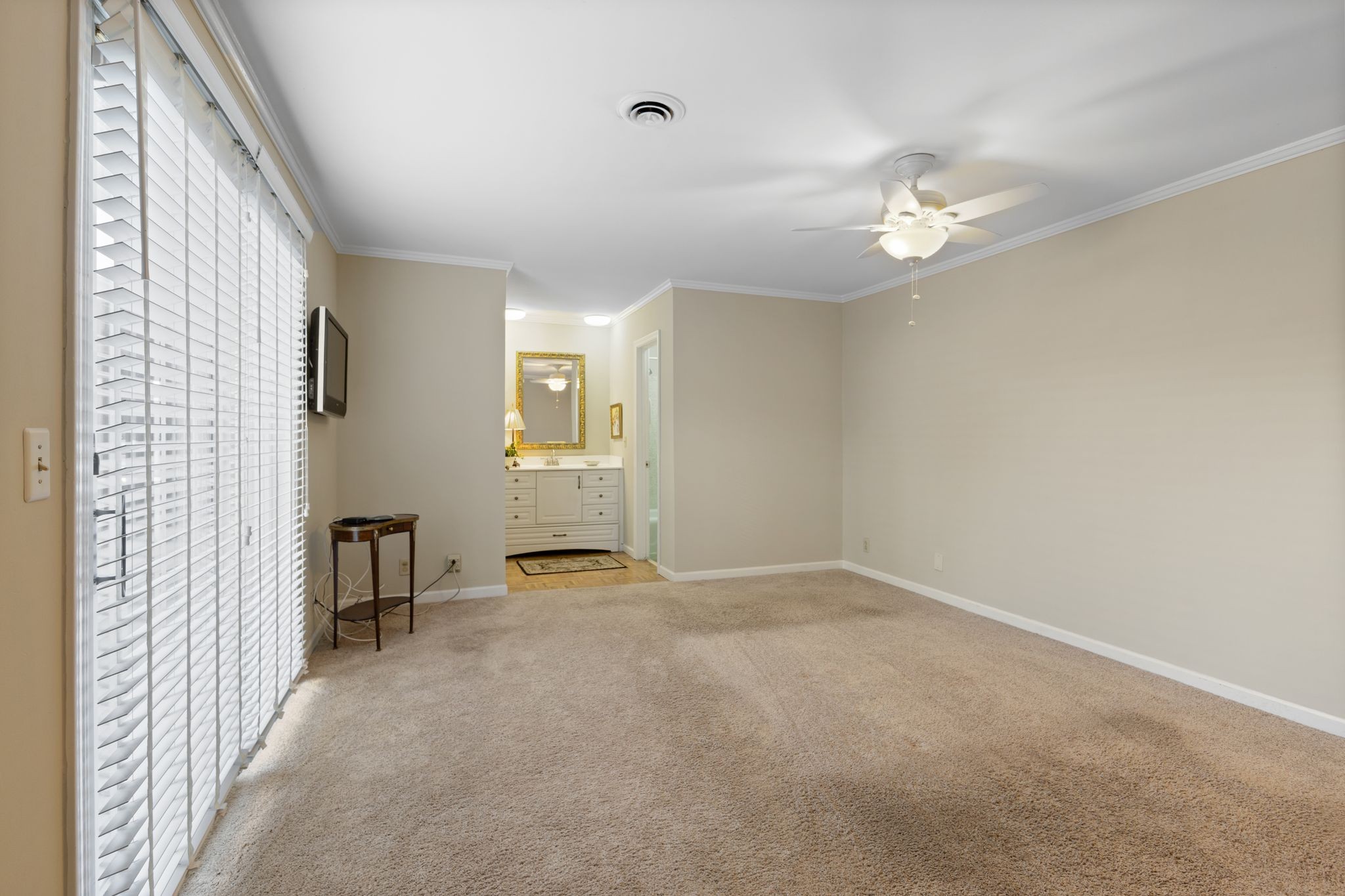 8207 Sawyer Brown Road, Unit M1 Nashville, TN 37221 - Photo 13 of 25 wooden floor in an empty room with a window