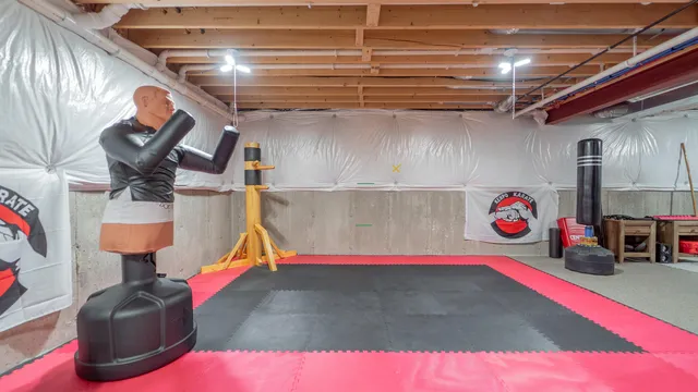 a view of storage and utility room