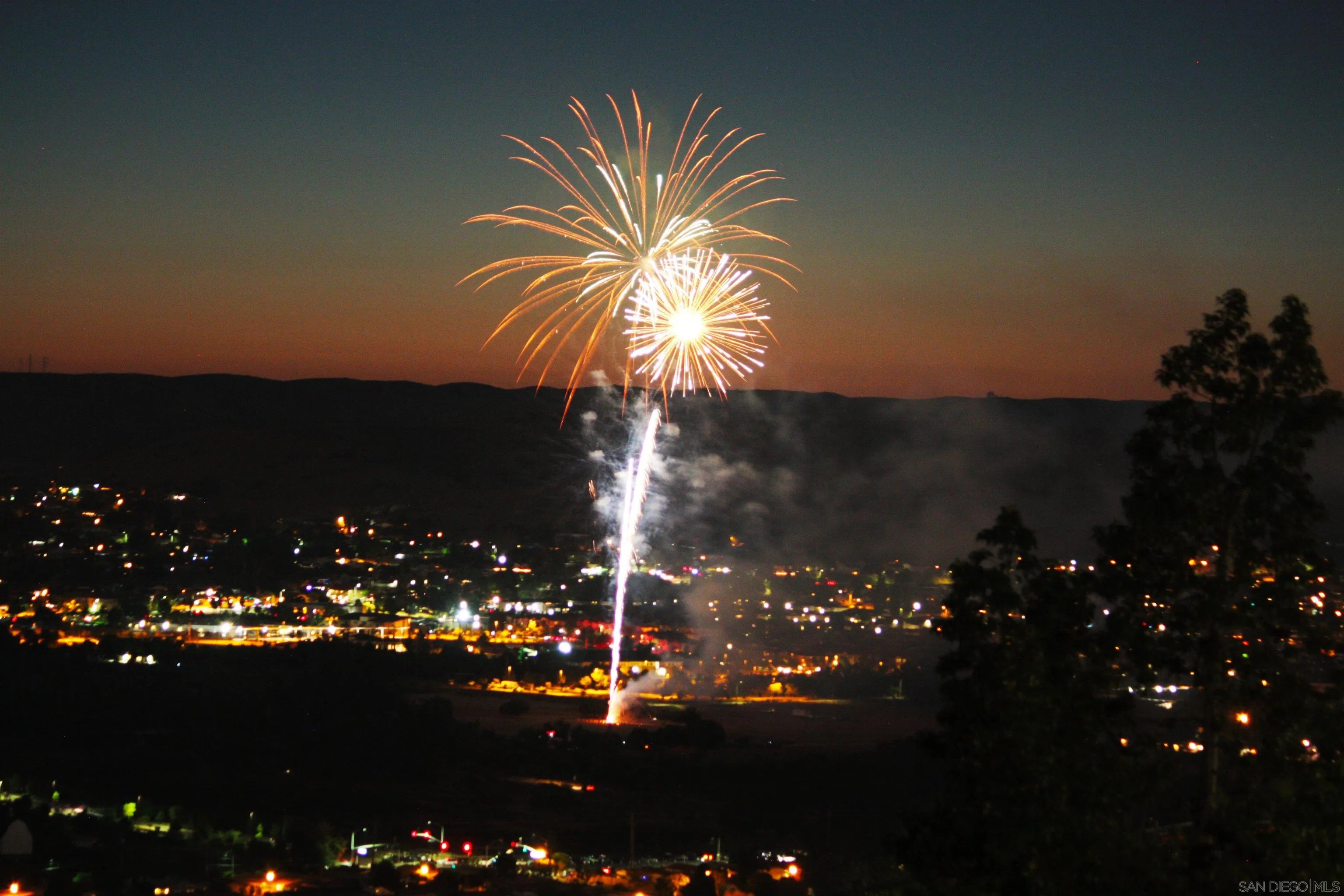 1412 Calabria Street Santee, CA 92071 - Photo 22 of 72 Fireworks and City Lights